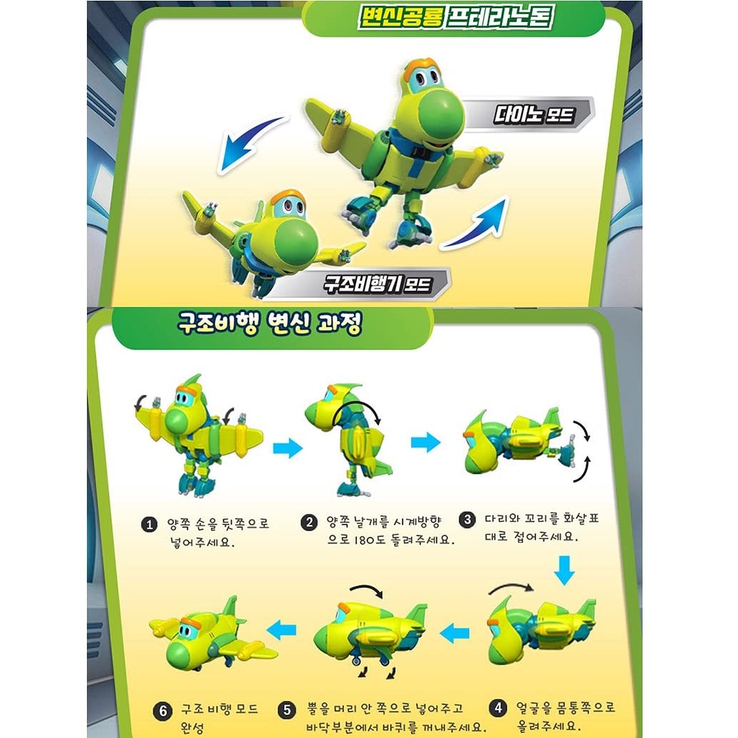 Go Go Dino REX TOMO VIKI PING LOCKY & Storm Mini Dino Robot Set of 6 | My Pet Elephant
