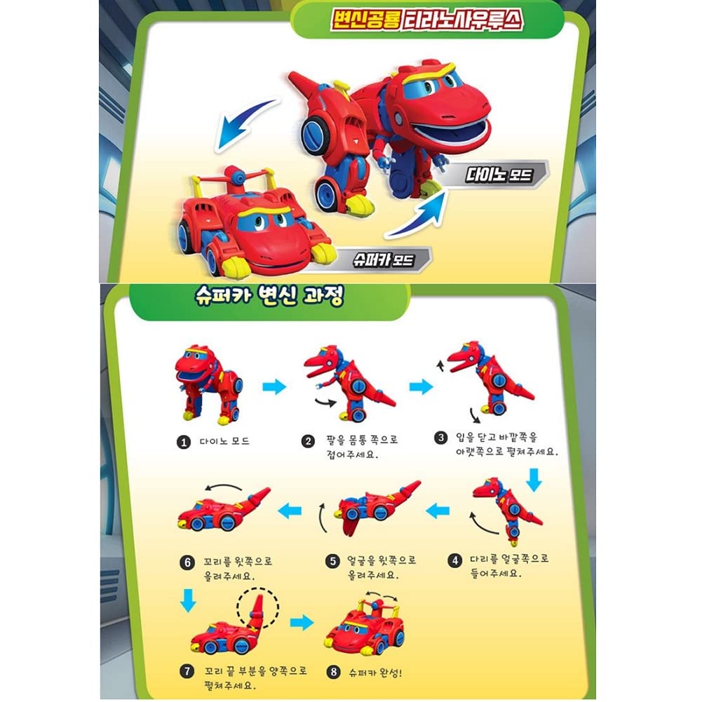 Go Go Dino REX TOMO VIKI PING LOCKY & Storm Mini Dino Robot Set of 6 | My Pet Elephant