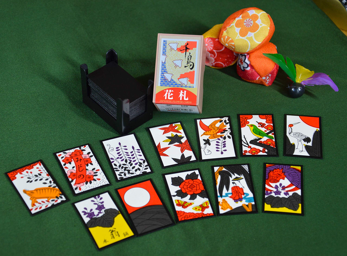 My Pet Elephant Japanese Hanafuda Playing Cards Plover — 48-Card Deck, Japan Import