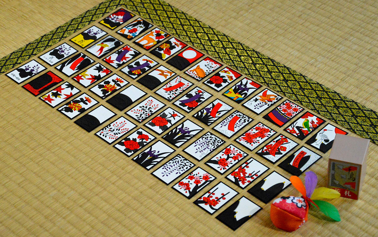 My Pet Elephant Japanese Hanafuda Playing Cards Plover — 48-Card Deck, Japan Import