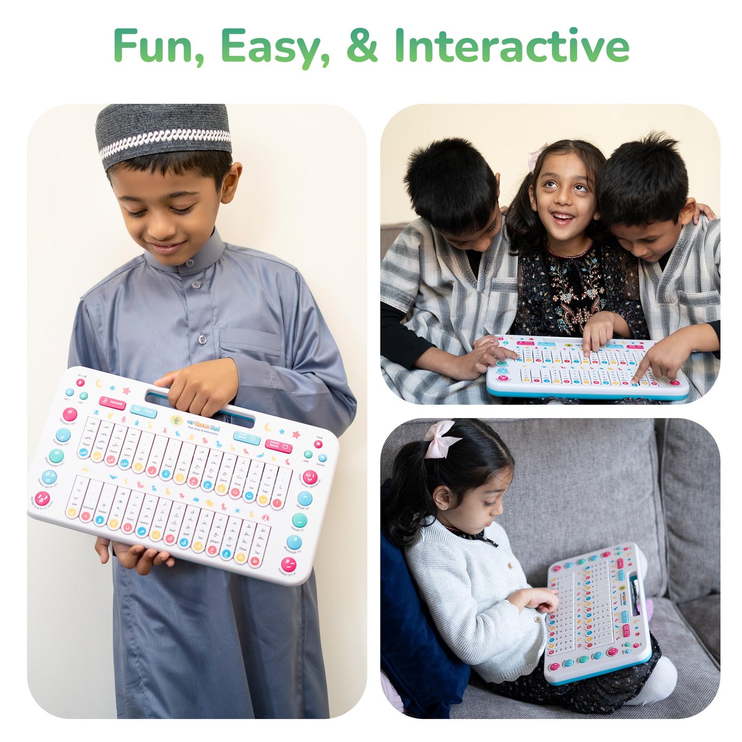 My Salah Mat My Quran Pad – Interactive Arabic Learning Pad for Kids
