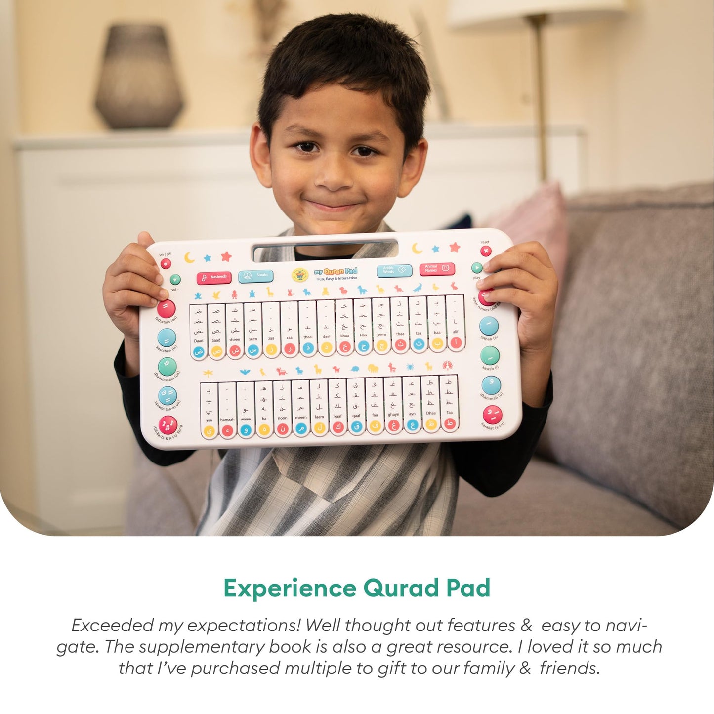My Salah Mat My Quran Pad – Interactive Arabic Learning Pad for Kids