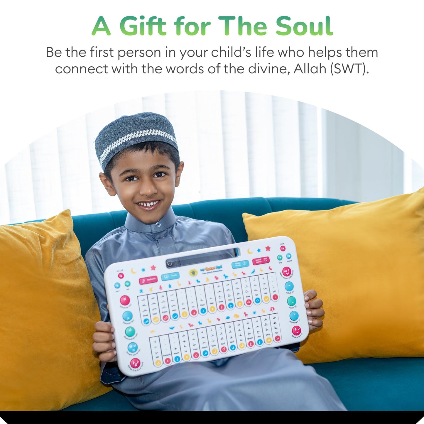 My Salah Mat My Quran Pad – Interactive Arabic Learning Pad for Kids