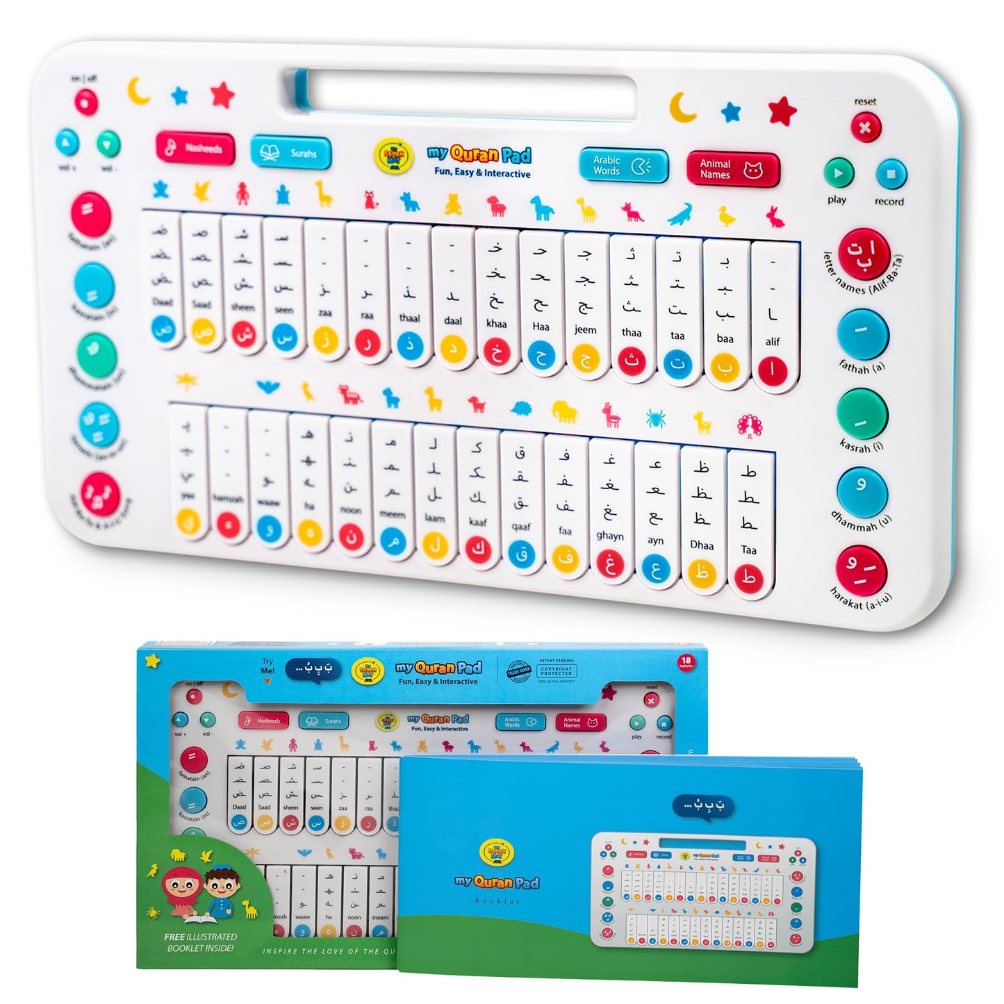 My Salah Mat My Quran Pad – Interactive Arabic Learning Pad for Kids