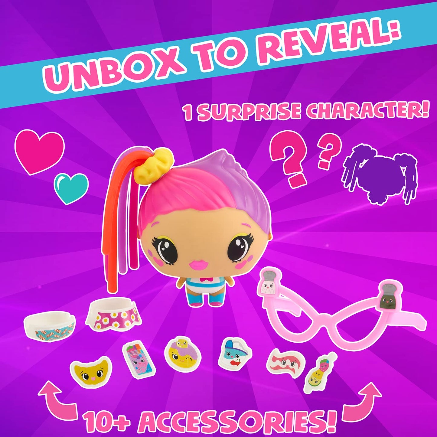 My Squishy Little Pop Stars by WowWee (Pink) - Interactive Fashion Dolls
