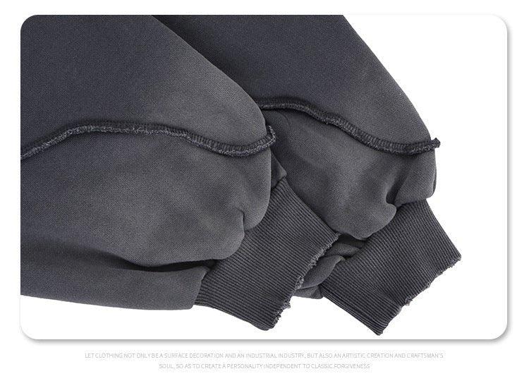 Creative Design Gradient Dyeing Hooded Sweater – Stylish Pullover for Youth