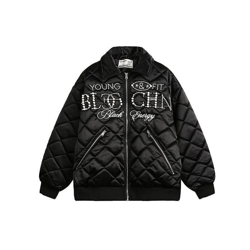 American street jacket High Street Loose-Fit Cotton
