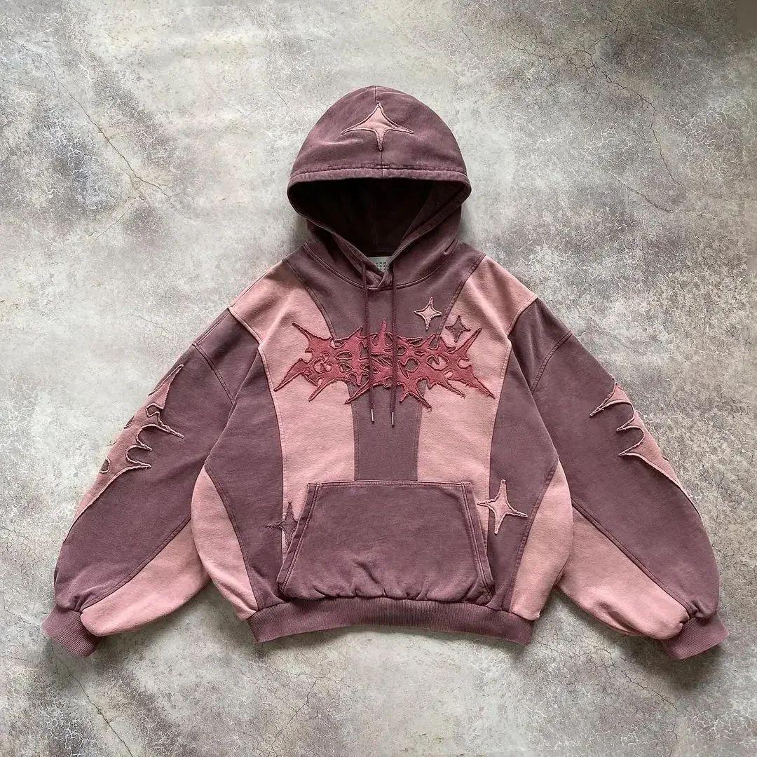 Fall Fashion Autumn Embroidered Printed Hoodie