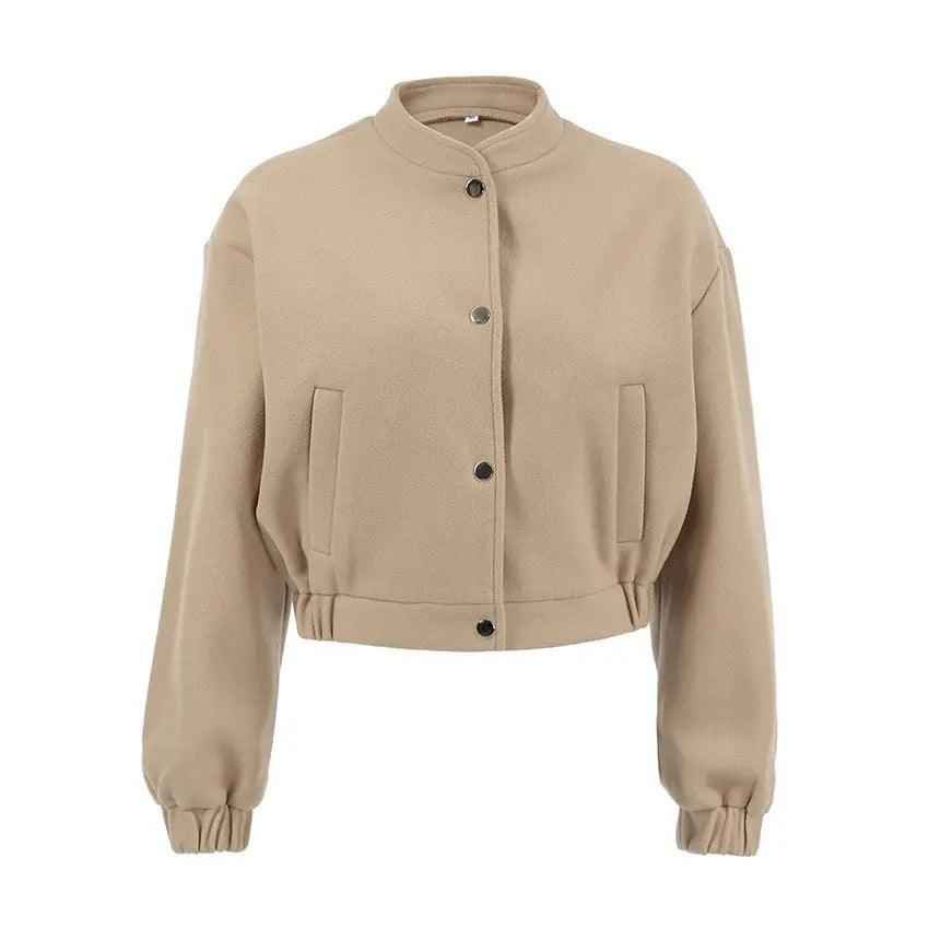 Loose Woolen Coat