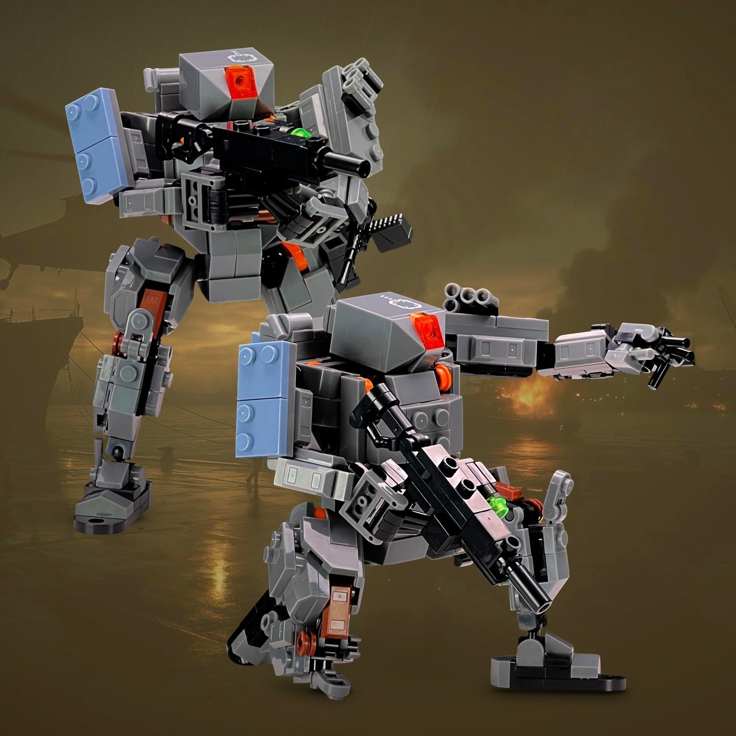 MyBuild Armed Forces Alpha Core 5029 – Versatile Modular Tactical Mech (Ages 14+)