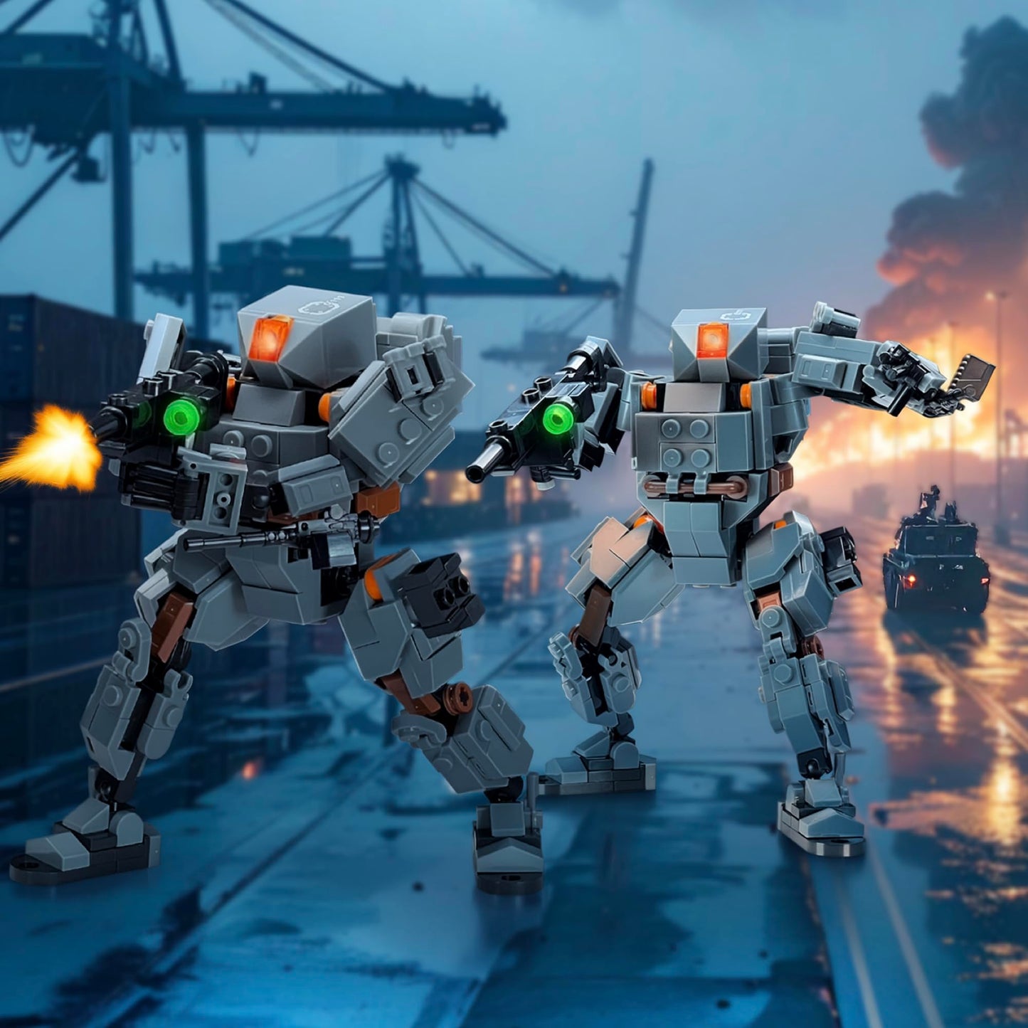MyBuild Armed Forces Alpha Core 5029 – Versatile Modular Tactical Mech (Ages 14+)