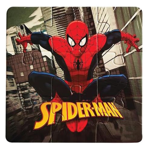 Myesha Toys Spider Zigsaw Puzzle Pack 5 – 45 Pieces | Spider-Man Jigsaw Puzzles