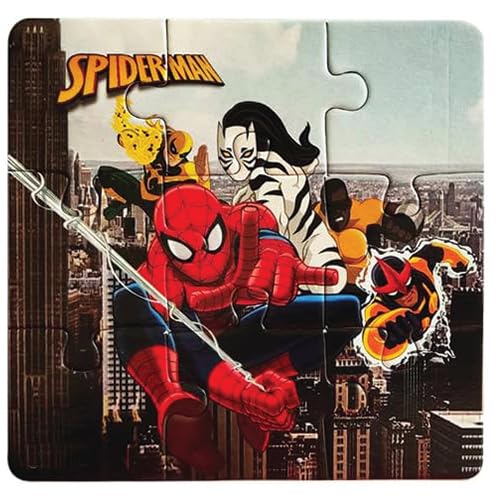 Myesha Toys Spider Zigsaw Puzzle Pack 5 – 45 Pieces | Spider-Man Jigsaw Puzzles