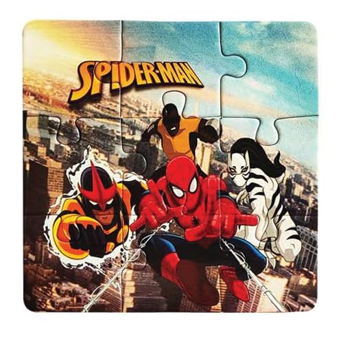 Myesha Toys Spider Zigsaw Puzzle Pack 5 – 45 Pieces | Spider-Man Jigsaw Puzzles