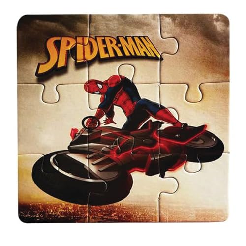 Myesha Toys Spider Zigsaw Puzzle Pack 5 – 45 Pieces | Spider-Man Jigsaw Puzzles