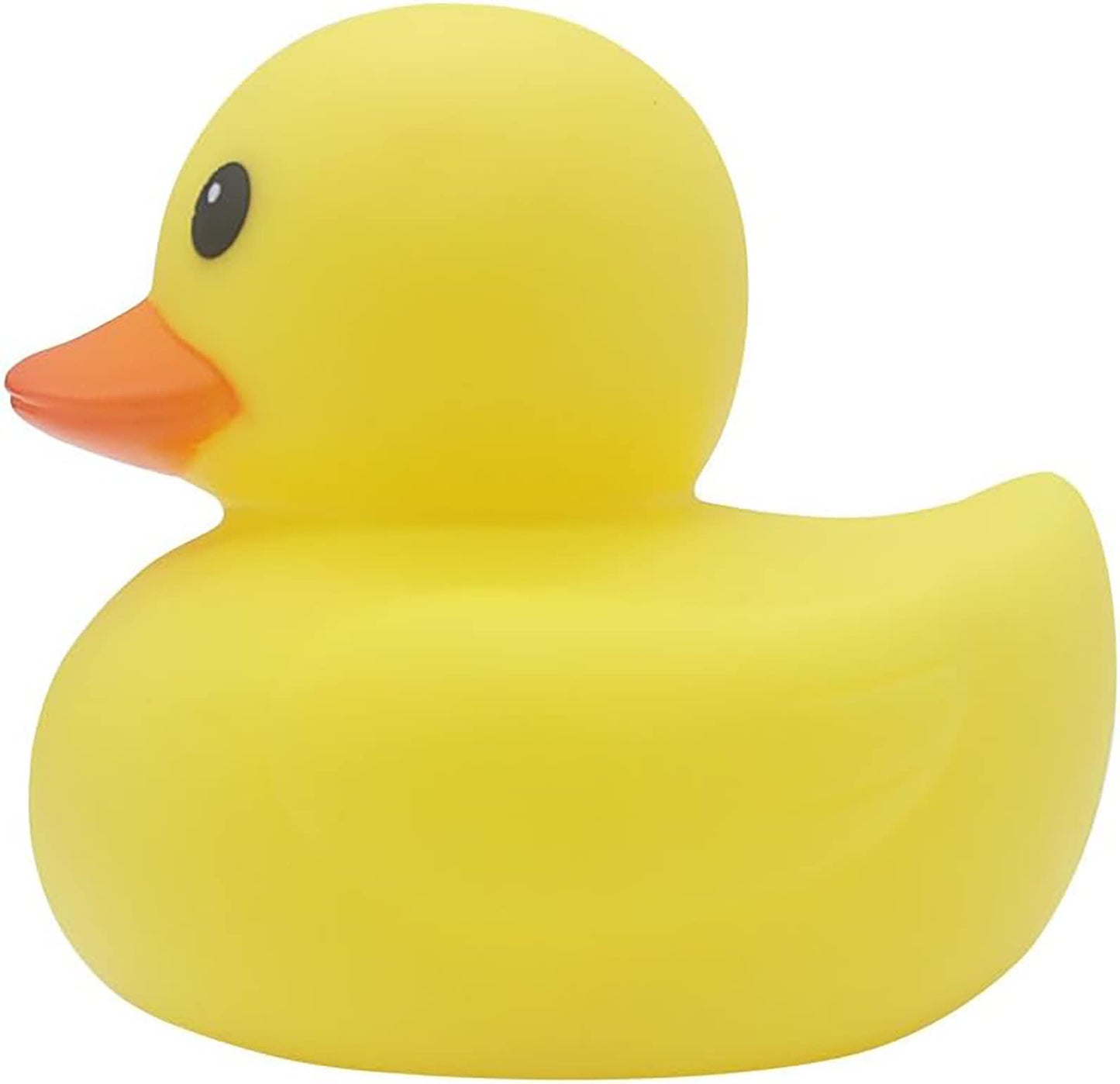 MYLIFEUNIT 4-Inch Yellow Rubber Bath Duck Toy for Kids – Floating Fun for Bath Time