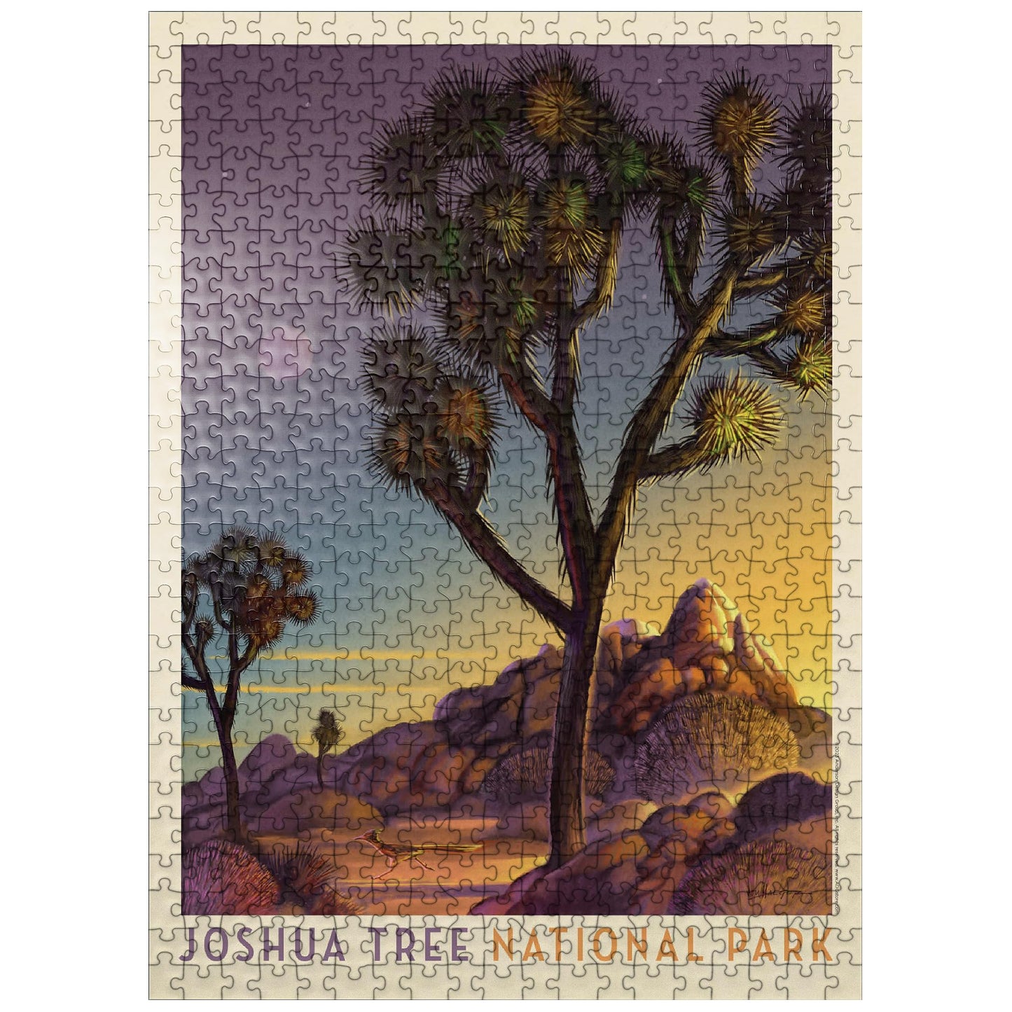 MyPuzzle Joshua Tree National Park: Into The Evening – Premium 500-Piece Jigsaw Puzzle for Adults
