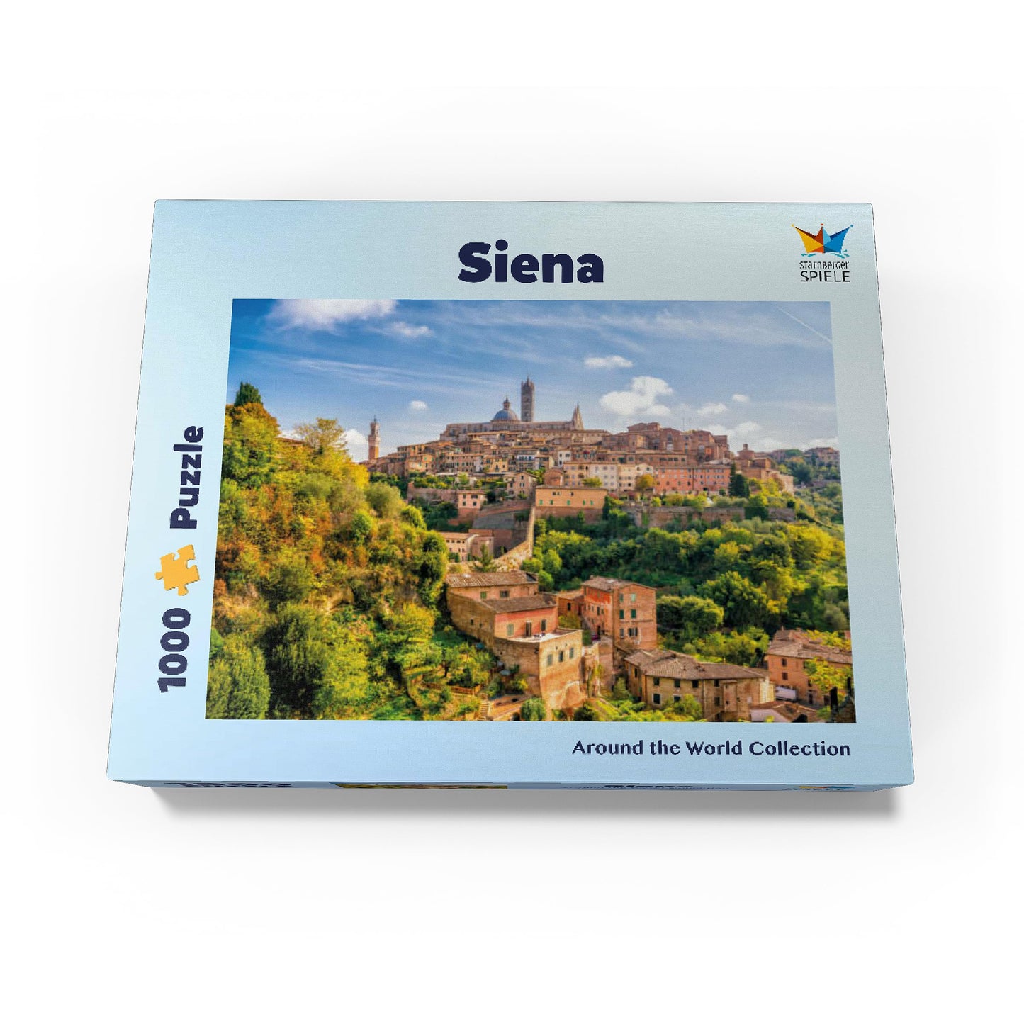 MyPuzzle Siena Panorama – Premium 1000-Piece Jigsaw Puzzle for Adults | Made in USA