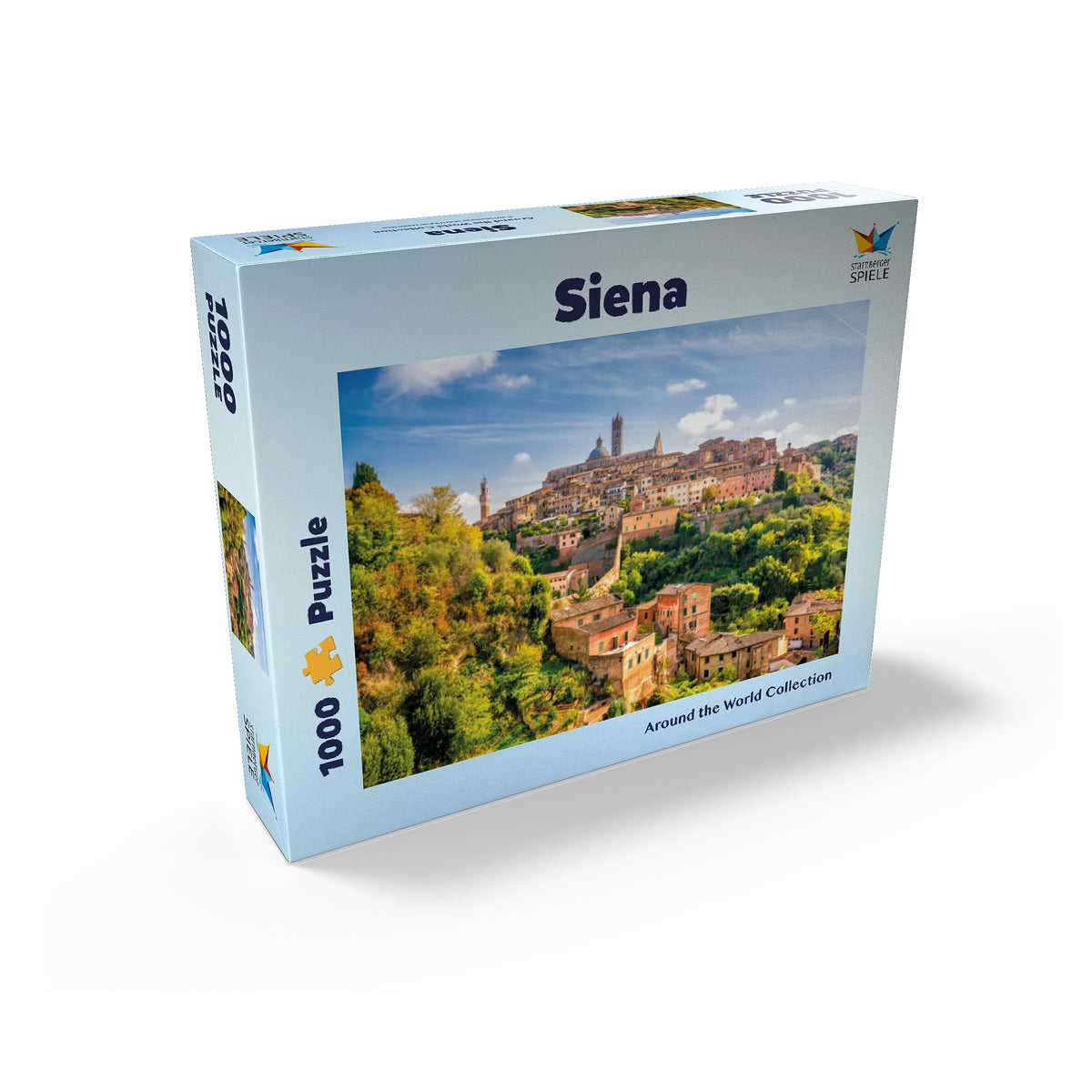 MyPuzzle Siena Panorama – Premium 1000-Piece Jigsaw Puzzle for Adults | Made in USA