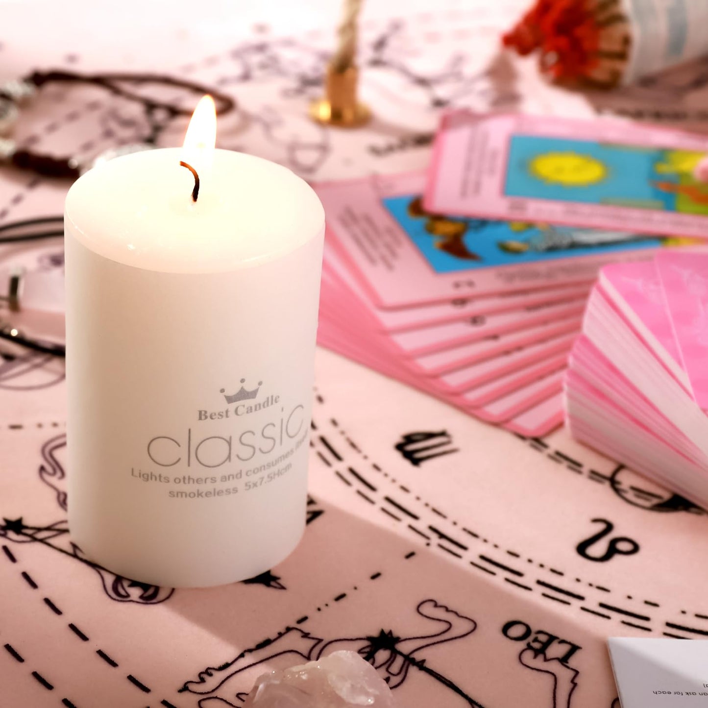 Myripoly Tarot Cards Set with Meanings on Cards | Beginner Tarot Deck & Accessories