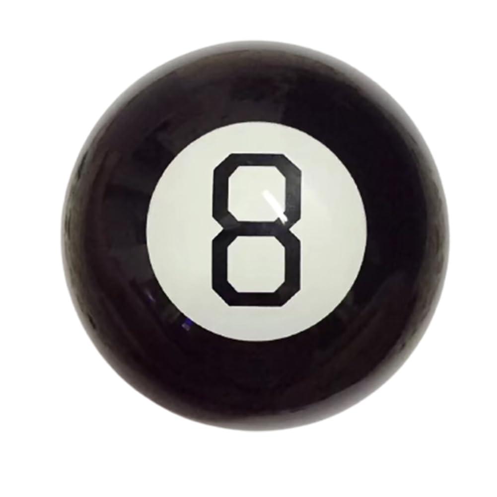 Mystic 8 Ball by MystiCabin — Retro Fortune-Telling Game (Black)