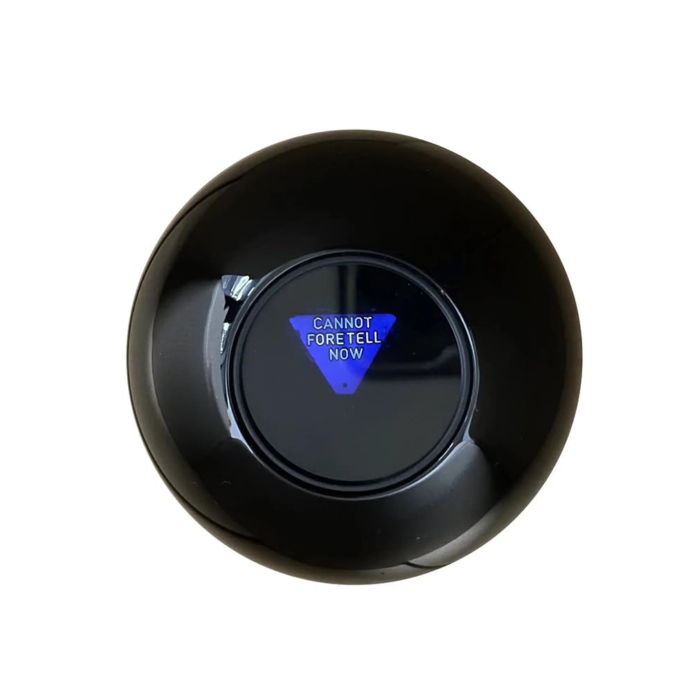 Mystic 8 Ball by MystiCabin — Retro Fortune-Telling Game (Black)