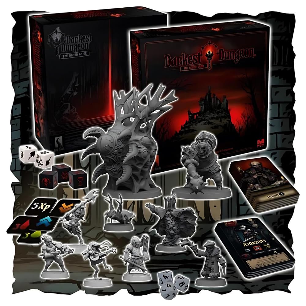 Darkest Dungeon: The Board Game by MYTHIG GAMES — Cooperative 1-4 Players (90–120 min)