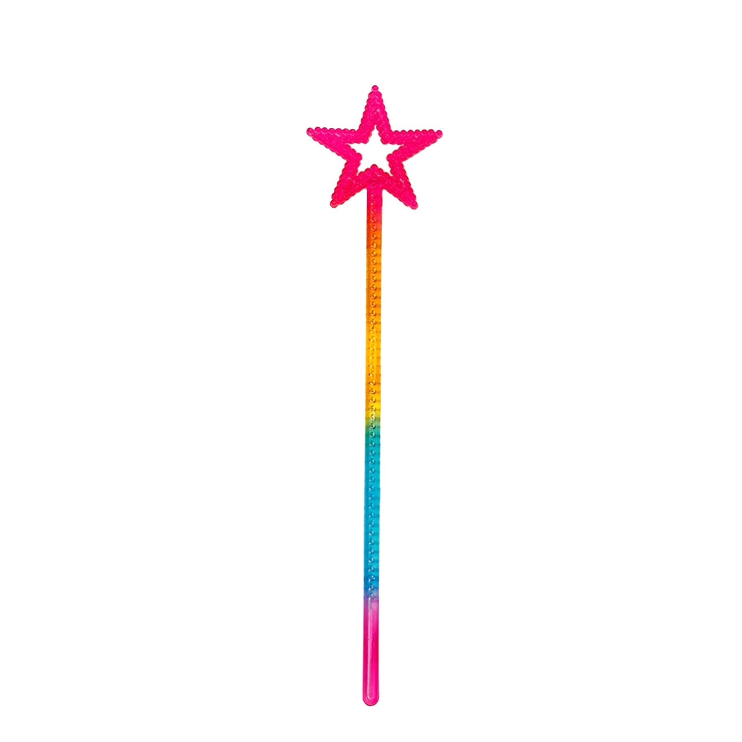 MYUBWTF Ridescence 13-Inch Star Wand | Silver Fairy Princess Costume Accessory