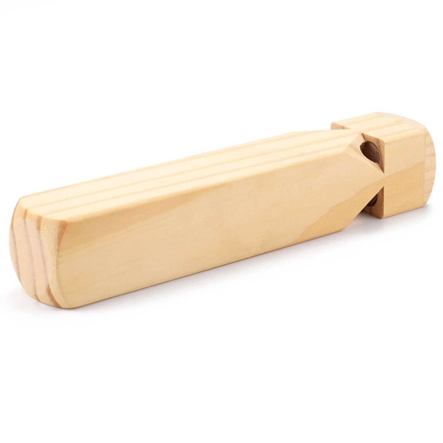 MYUBWTF Solid Wood Train Whistle – 4-Tone Noisemaker Toy for Kids, Parties & Classroom