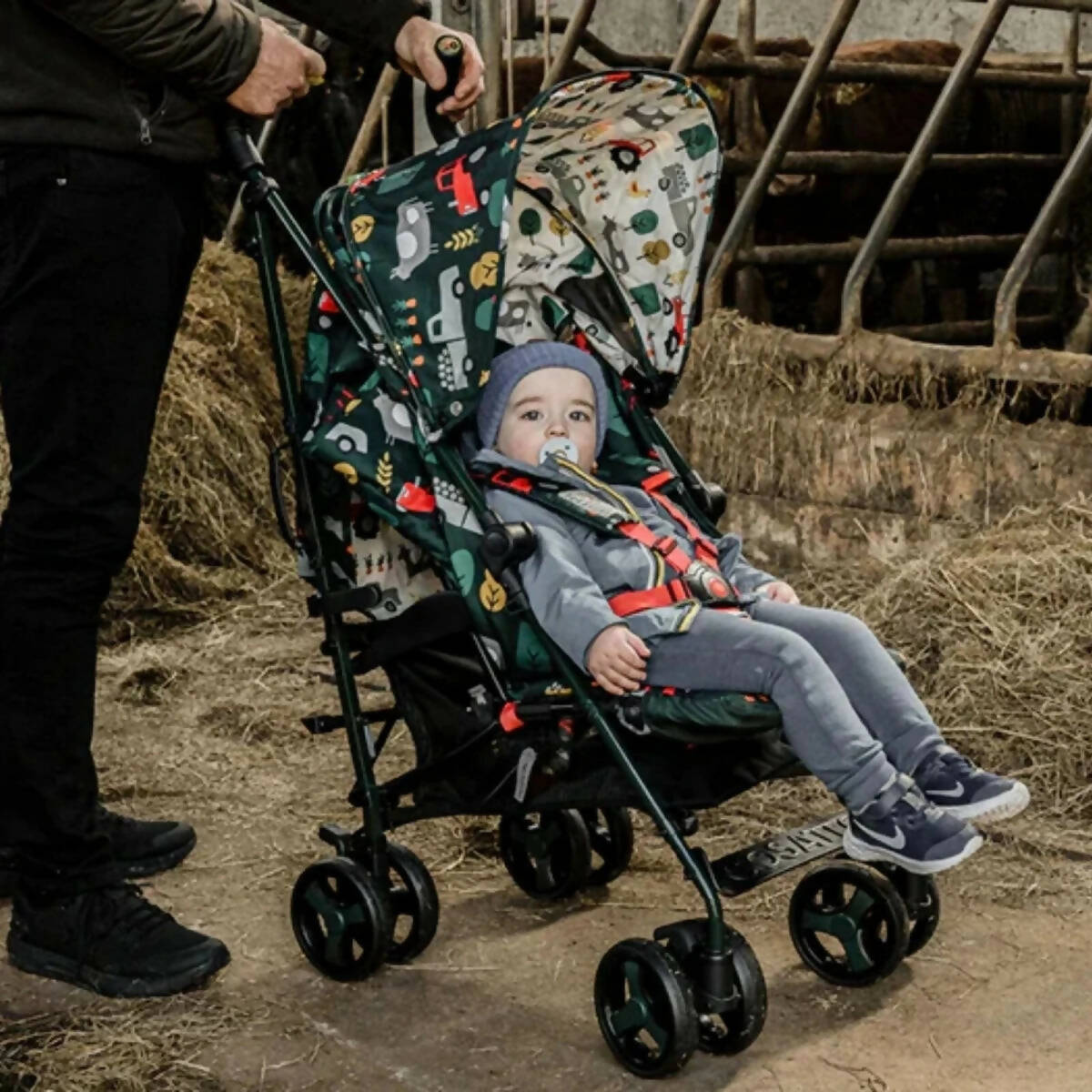 Cosatto Supa 3 Stroller - Charcoal Mister Fox