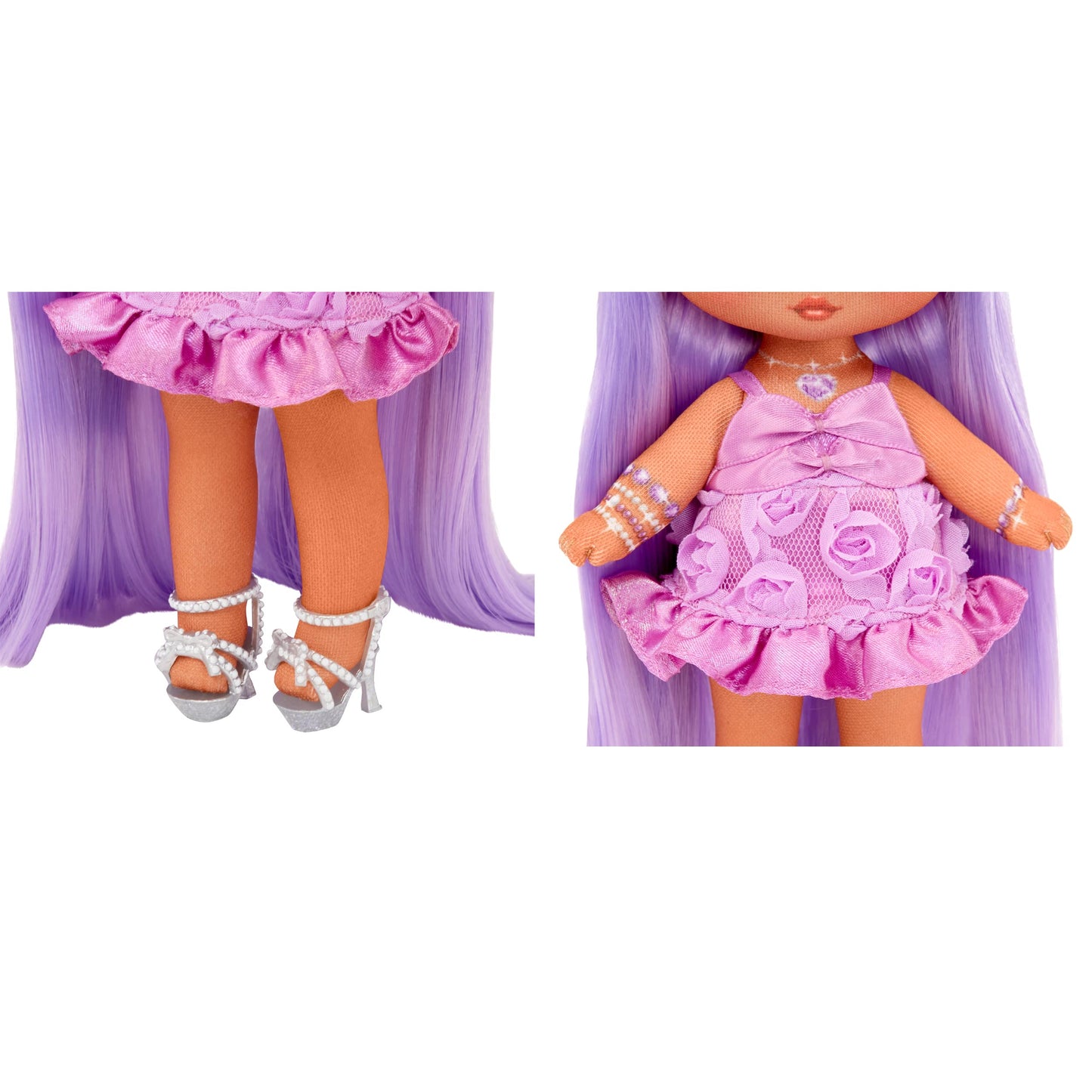 Na Na Na Surprise Sweetest Gems Valentina Lovely 7.5-Inch Amethyst Fashion Doll