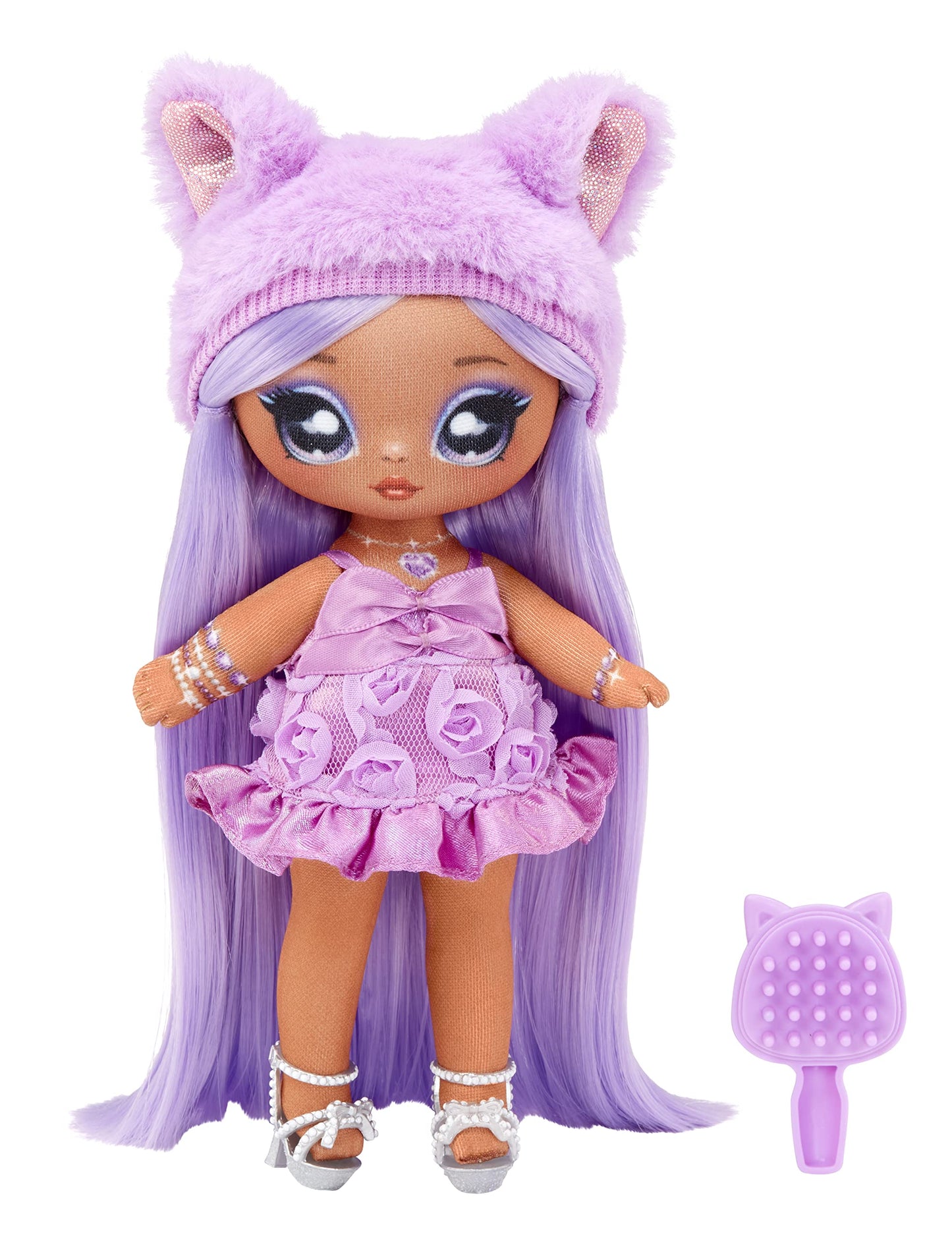 Na Na Na Surprise Sweetest Gems Valentina Lovely 7.5-Inch Amethyst Fashion Doll
