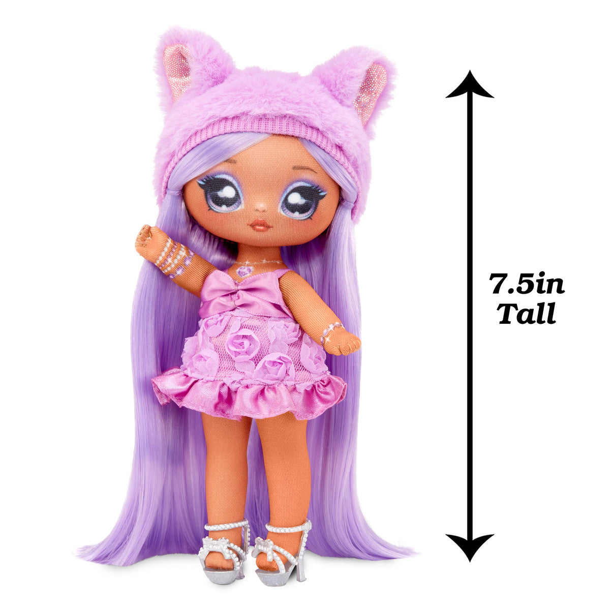 Na Na Na Surprise Sweetest Gems Valentina Lovely 7.5-Inch Amethyst Fashion Doll