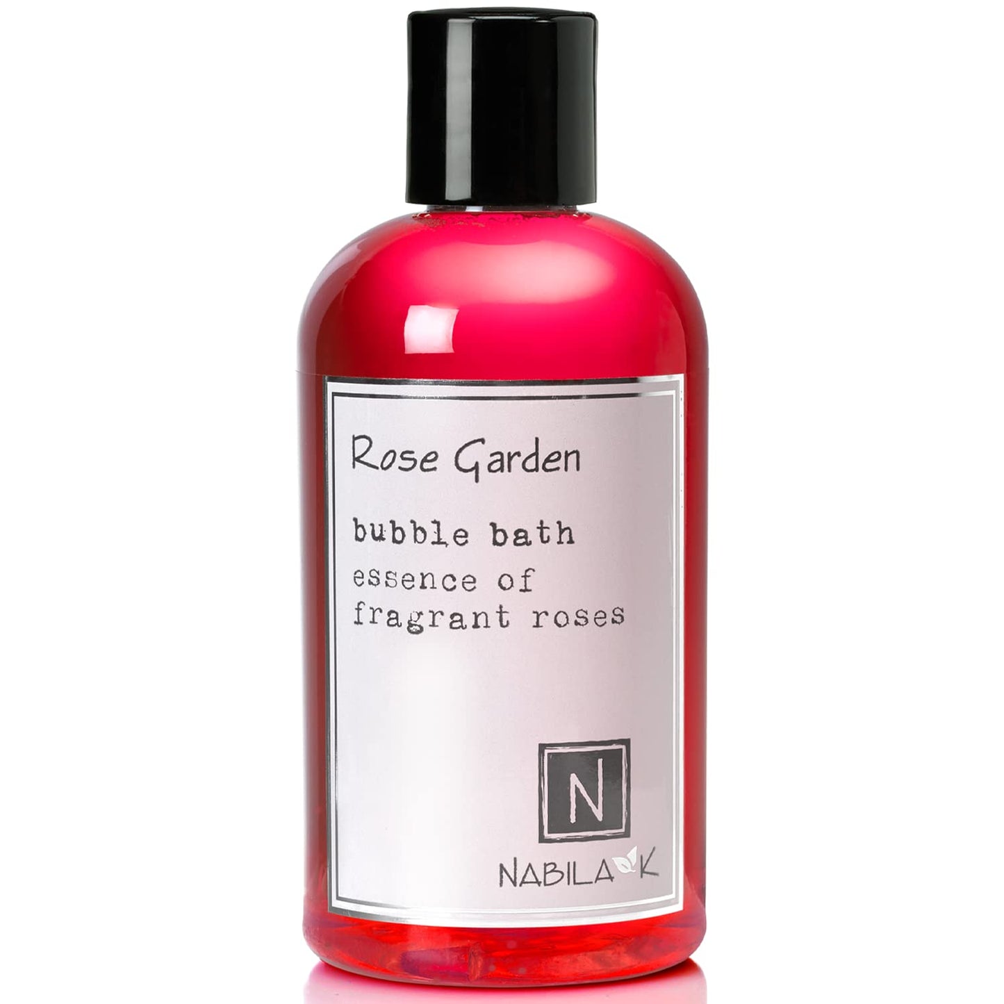Rose Garden Bubble Bath by Nabila K – Natural, Tear-Free Luxury for Sensitive Skin (8 oz)