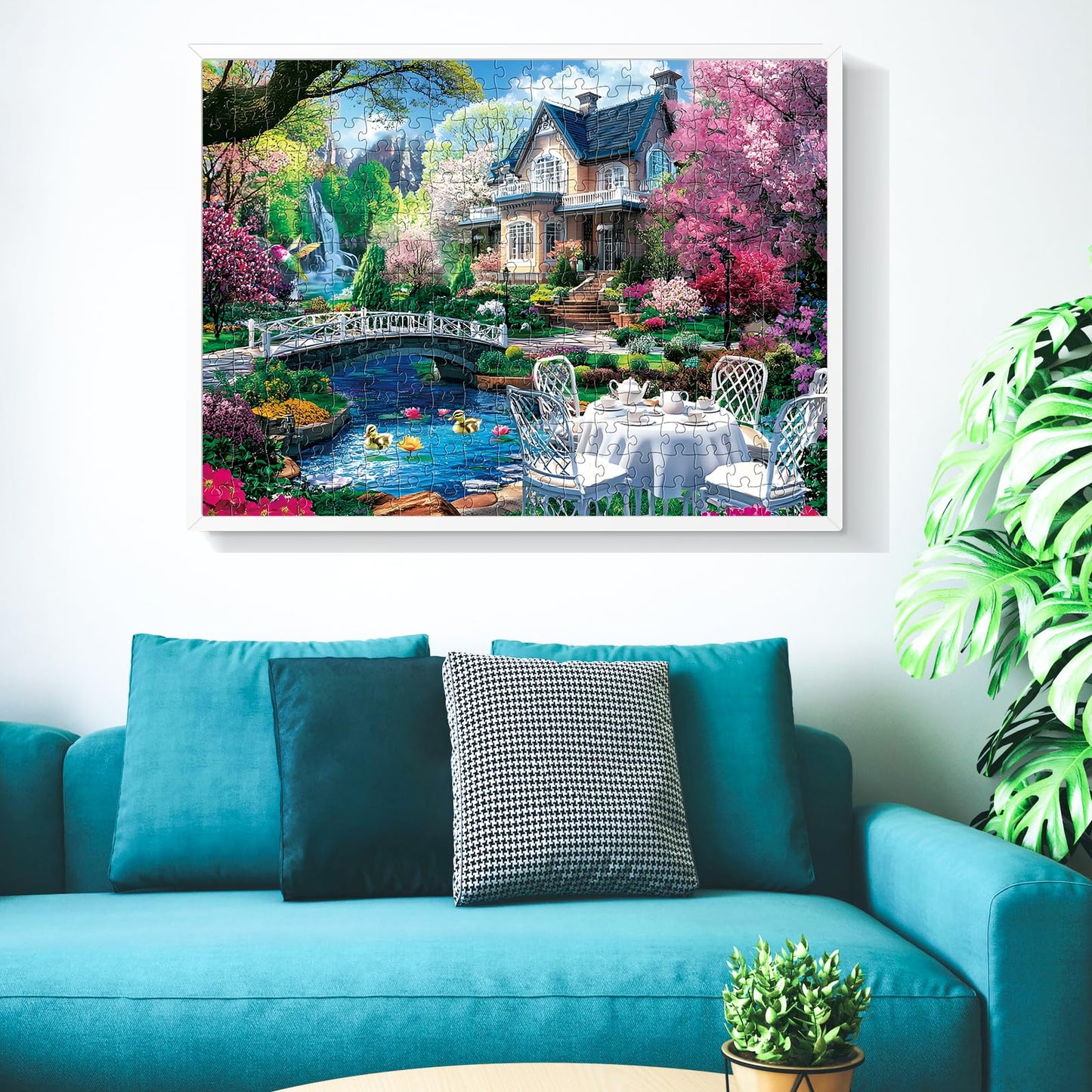 Najiaxiaowu 300-Piece Puzzles for Adults | Lakeside Morning