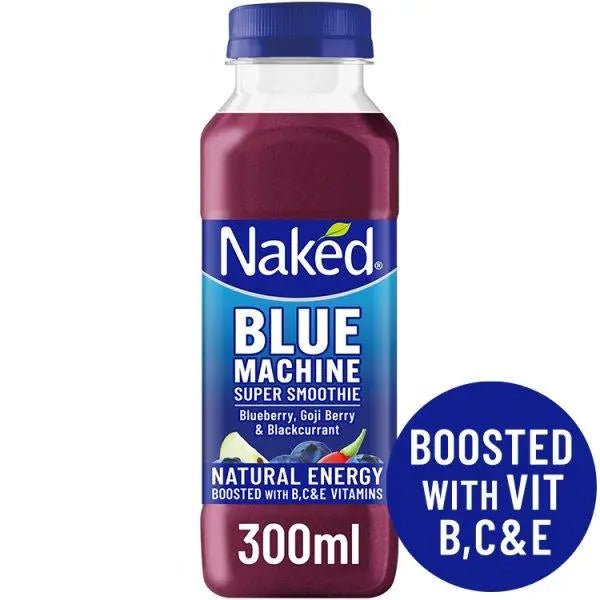 Naked Blue Machine Super Smoothie 300ml (Case of 9)