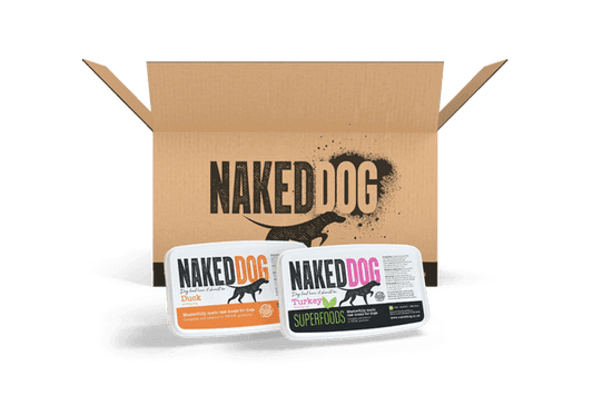 NAKED DOG Variety Box - 20kg (No Chicken)
