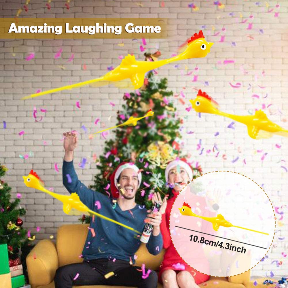Namii W Rubber Chicken Slingshot – Fun Outdoor Flingers (10 Pcs)