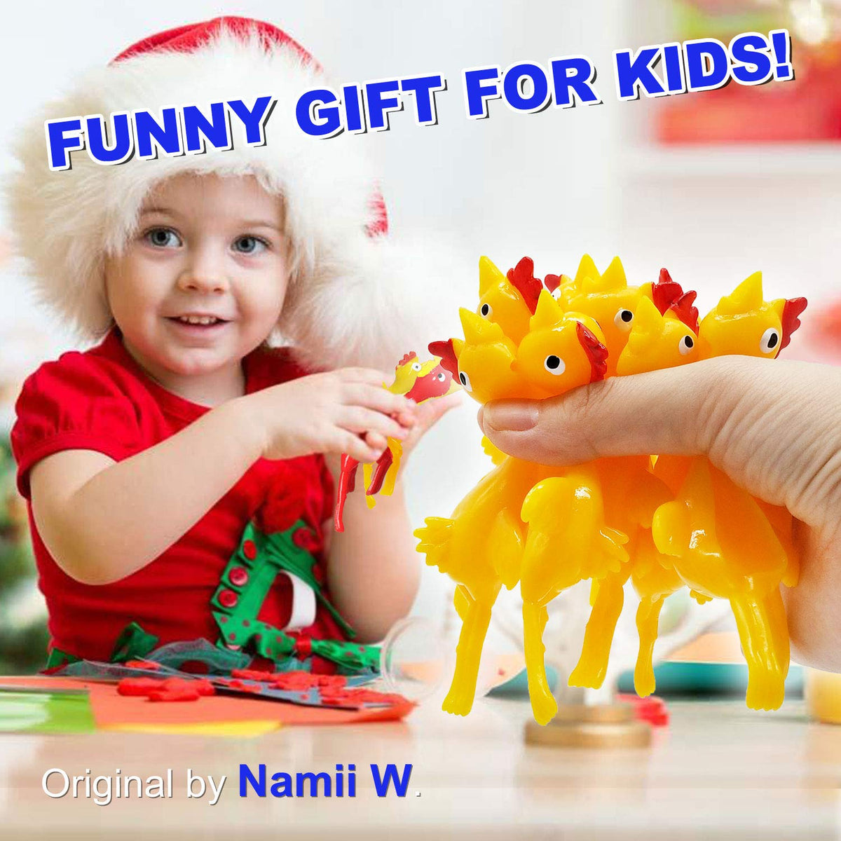 Namii W Rubber Chicken Slingshot – Fun Outdoor Flingers (10 Pcs)