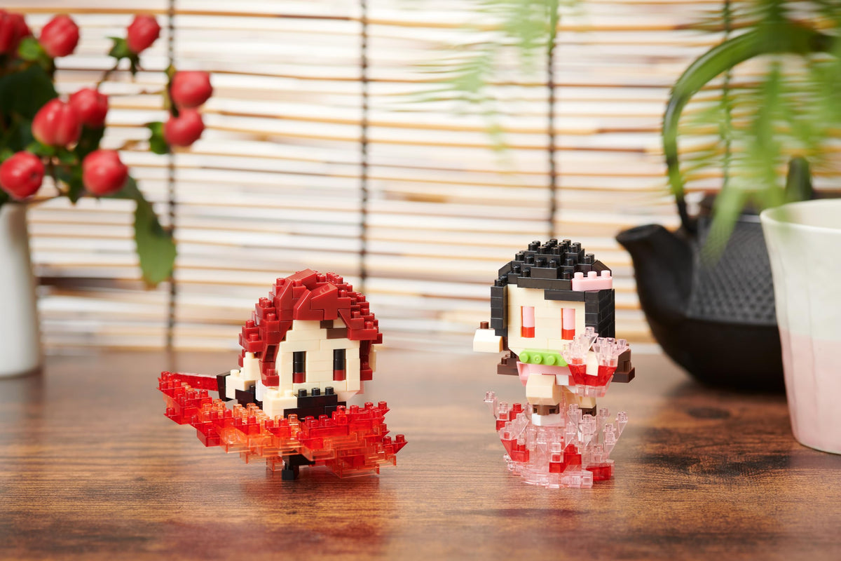 Nanoblock Demon Slayer Tanjiro Kamado Sun Breathing – Character Collection Building Kit