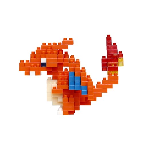 Nanoblock Charizard Building Kit - 200 Pieces - 2.2-Inch Figure - Beginner Level