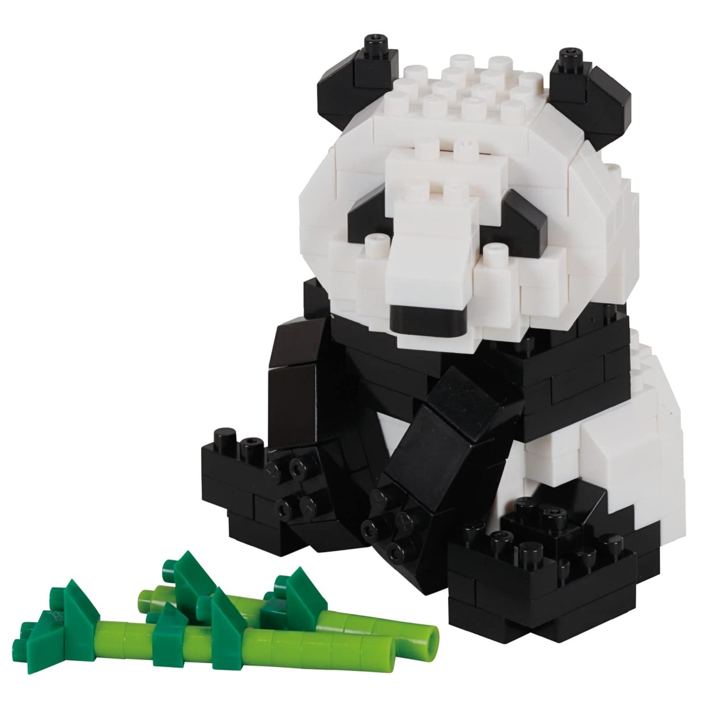 Nanoblock Giant Panda – Collection Series Building Kit | 220 Pieces, 2.2 Inches Tall