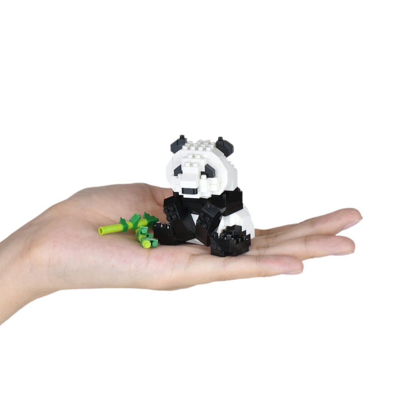Nanoblock Giant Panda – Collection Series Building Kit | 220 Pieces, 2.2 Inches Tall