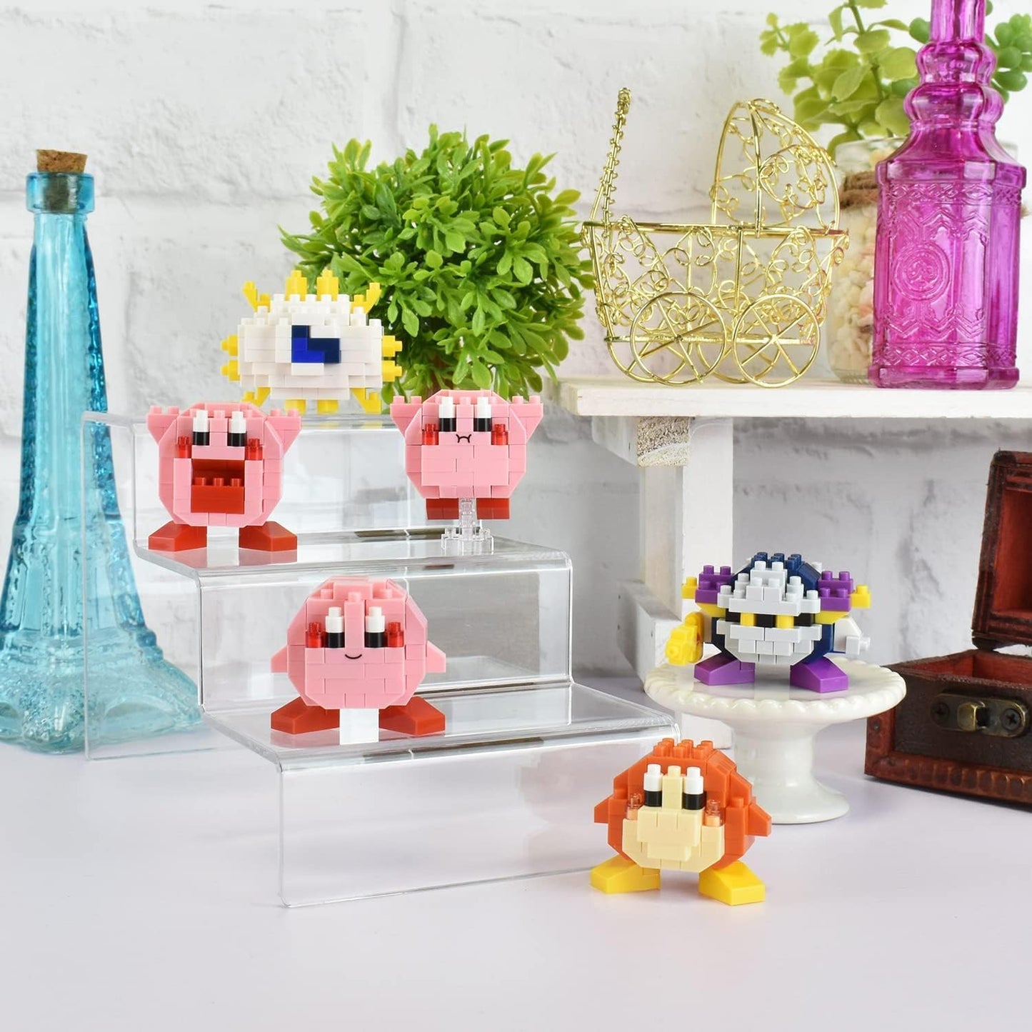 Nanoblock Kirby Mininano Series – Box of 6 Collectible Figures