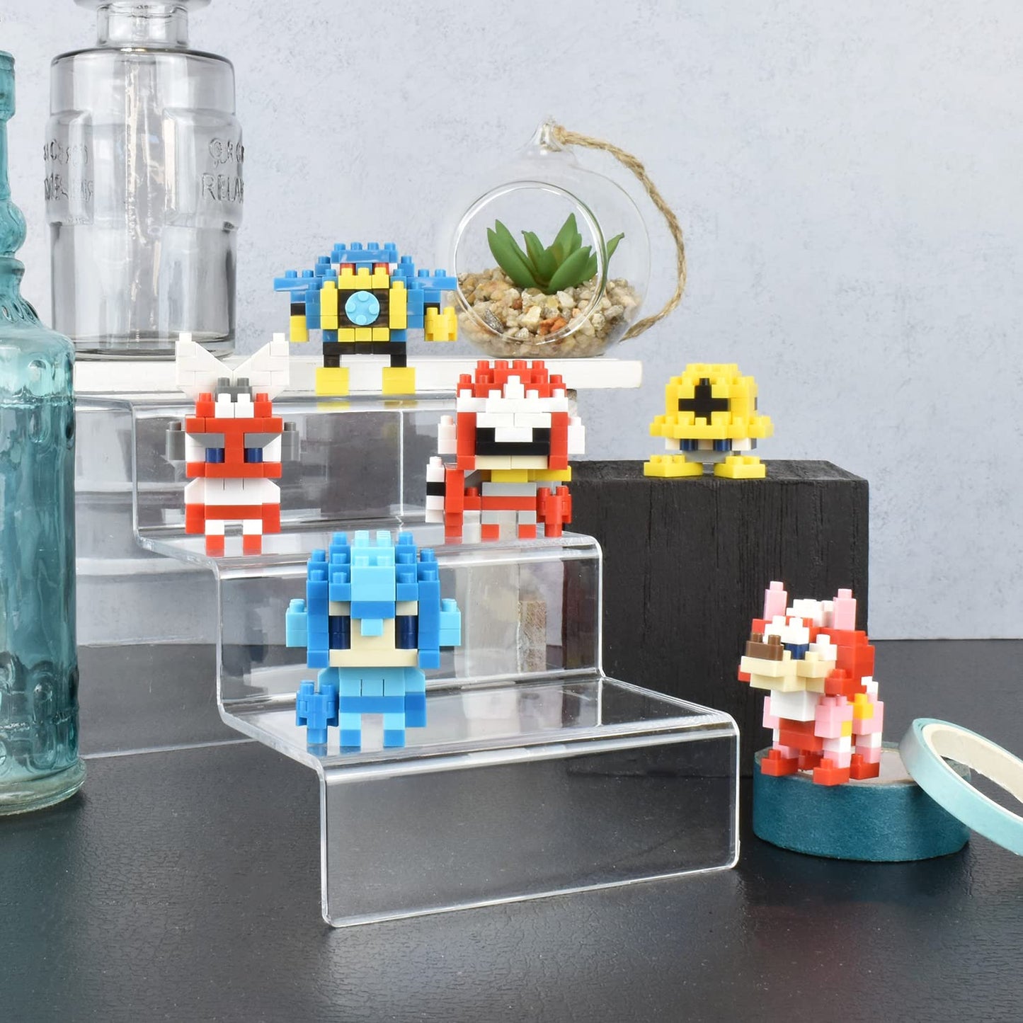 Nanoblock Mega Man Vol. 1 – Mininano Complete Blind Box Set (6 Figures)