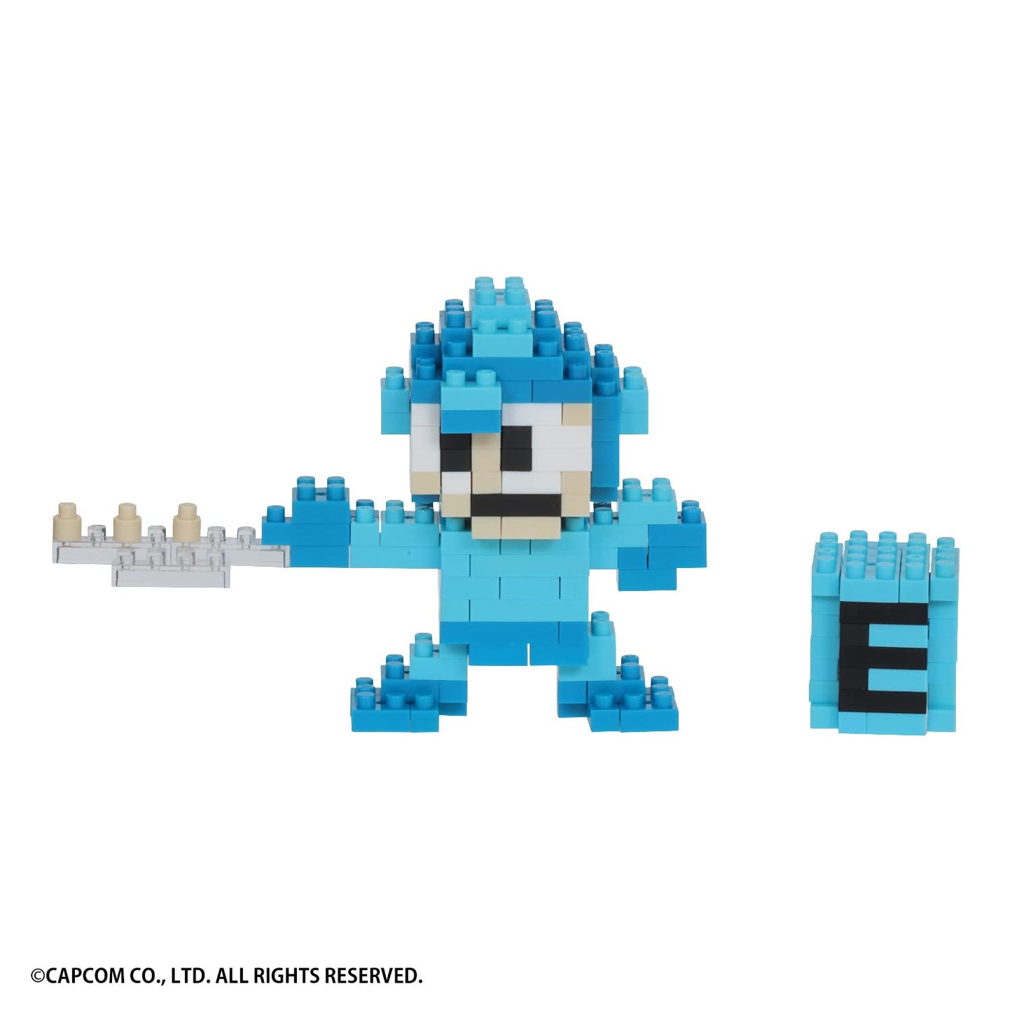 Nanoblock Mega Man Figure – Character Collection Series (180 pcs, Level 2, Ages 8+)