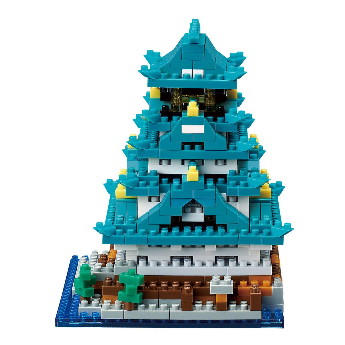Nanoblock Osaka Castle – World Famous Buildings | Sight to See Series Kit (520 pieces)