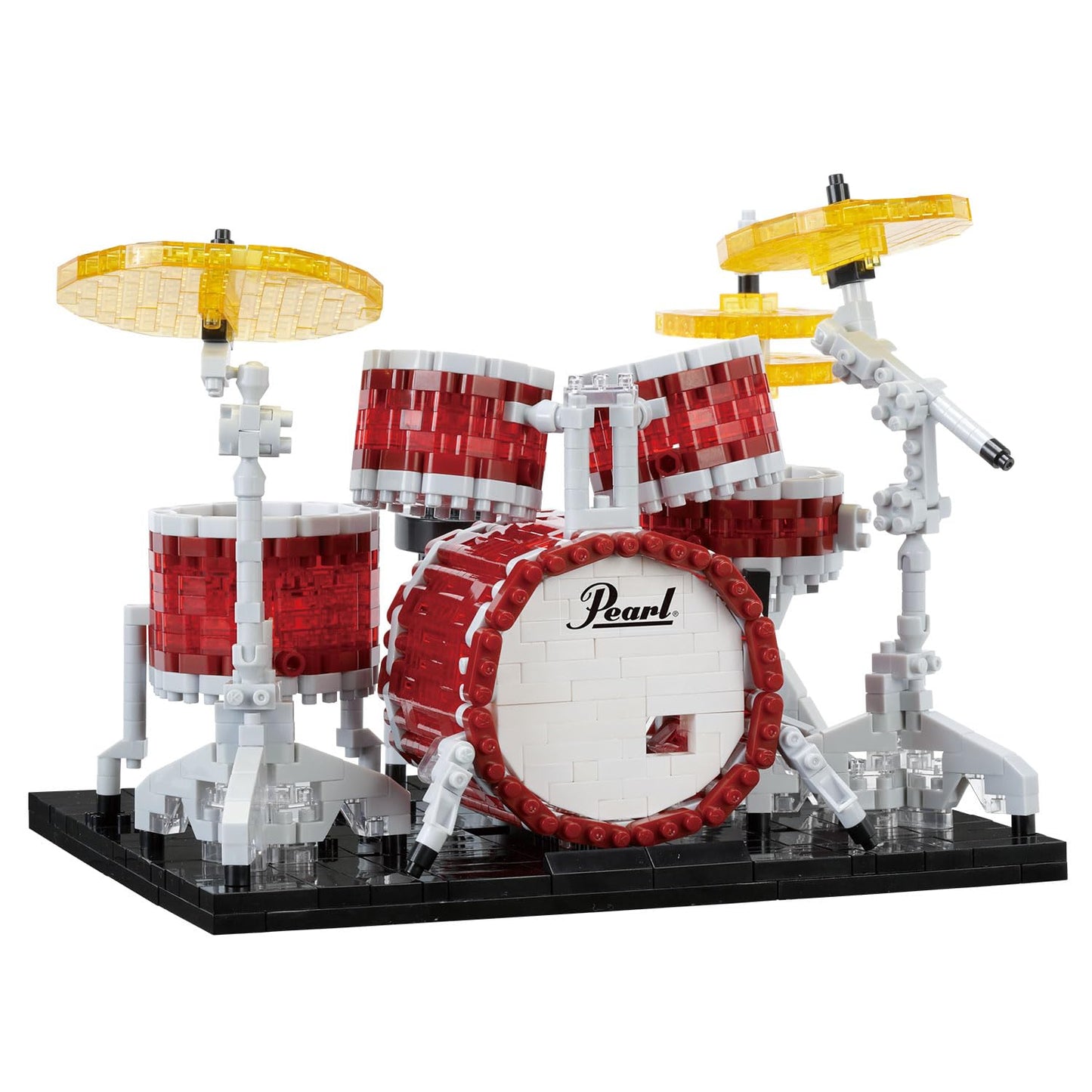 Nanoblock Pearl Drum Set Masters – Advanced Hobby Series (1530 Pieces)