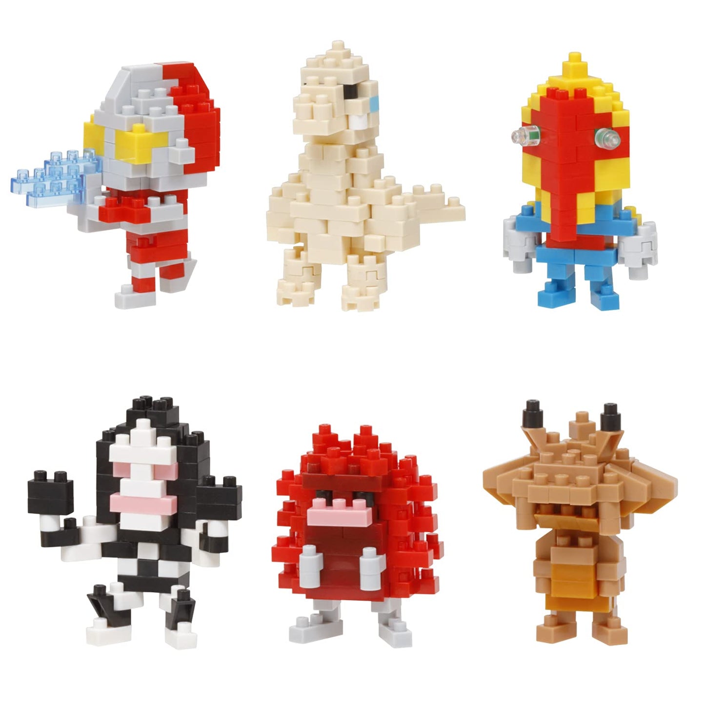 Nanoblock Ultraman Vol. 2 Mininano Series — Blind Box Complete Set