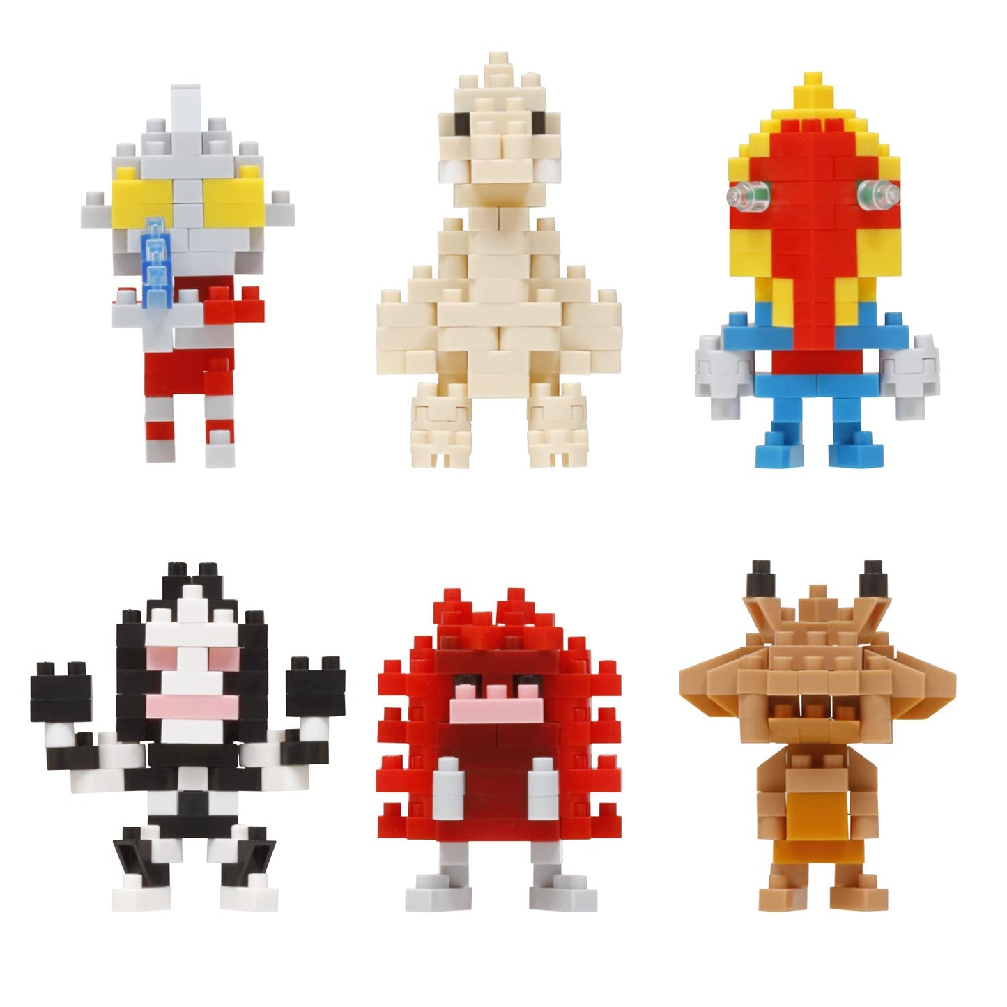 Nanoblock Ultraman Vol. 2 Mininano Series — Blind Box Complete Set